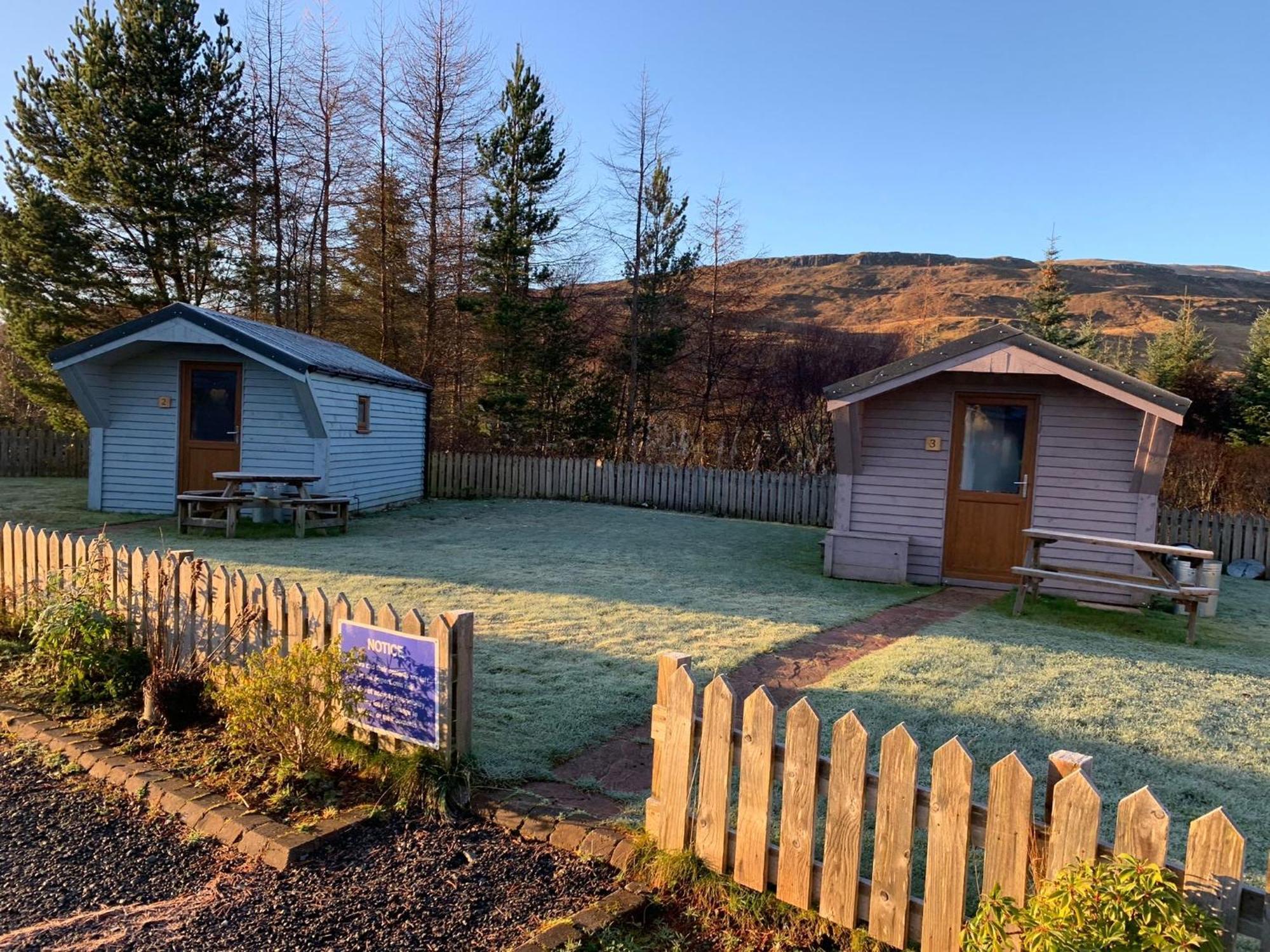 Isle Of Skye Camping Pods Экстерьер фото